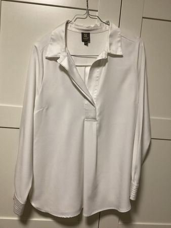 Blues Weiss/ Chemisier blanc