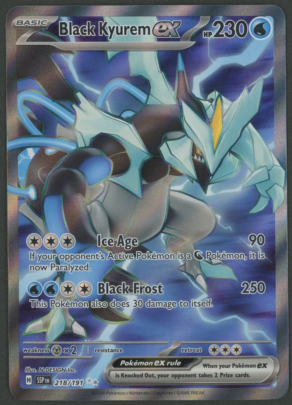 Pokémon Carte collezionabili: Black Kyurem ex FA 218/191 EN ab 1.- – Usato da Rupperswil venduto da gengarbasar