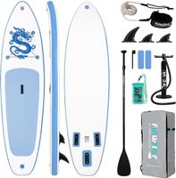 SUP Board 320 cm aufblasbar mit Paddel Pumpe Set