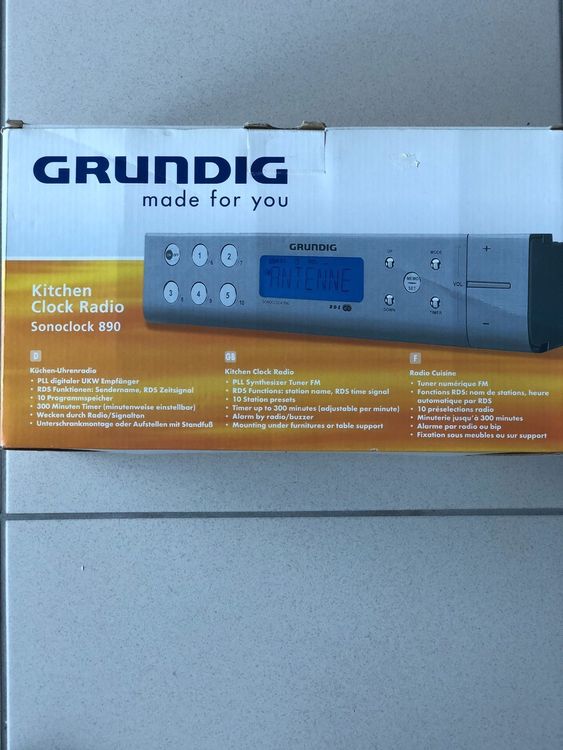 Grundig Küchenradio Sonoclock 890 Kaufen auf Ricardo