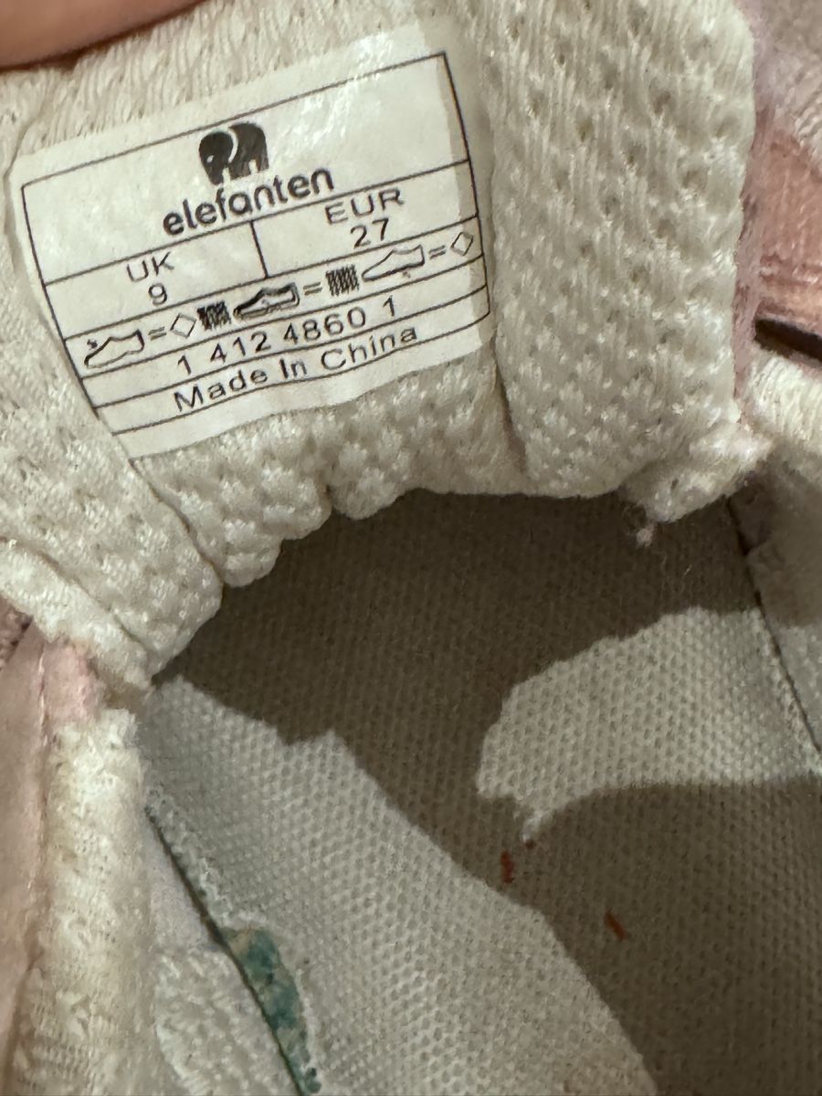 Elefanten Scarpe per ragazze: Elefanten Pink Sneakers, Size 27 – Usato da Zug venduto da axx3l 6