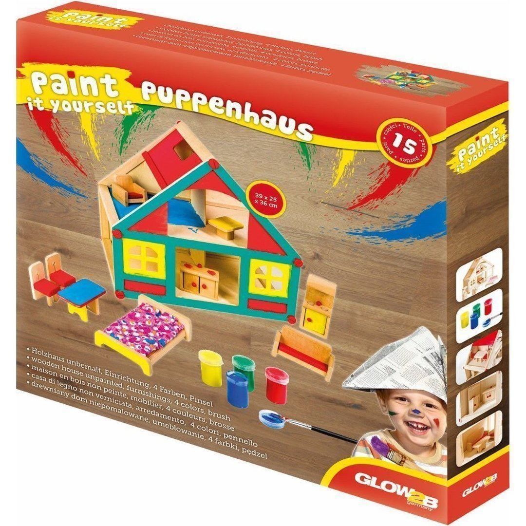 Case e mobili per bambole: Puppenhaus aus Holz NEW – Nuovo e nell'imballaggio originale da Biel/Bienne venduto da Spiel-Markt 3