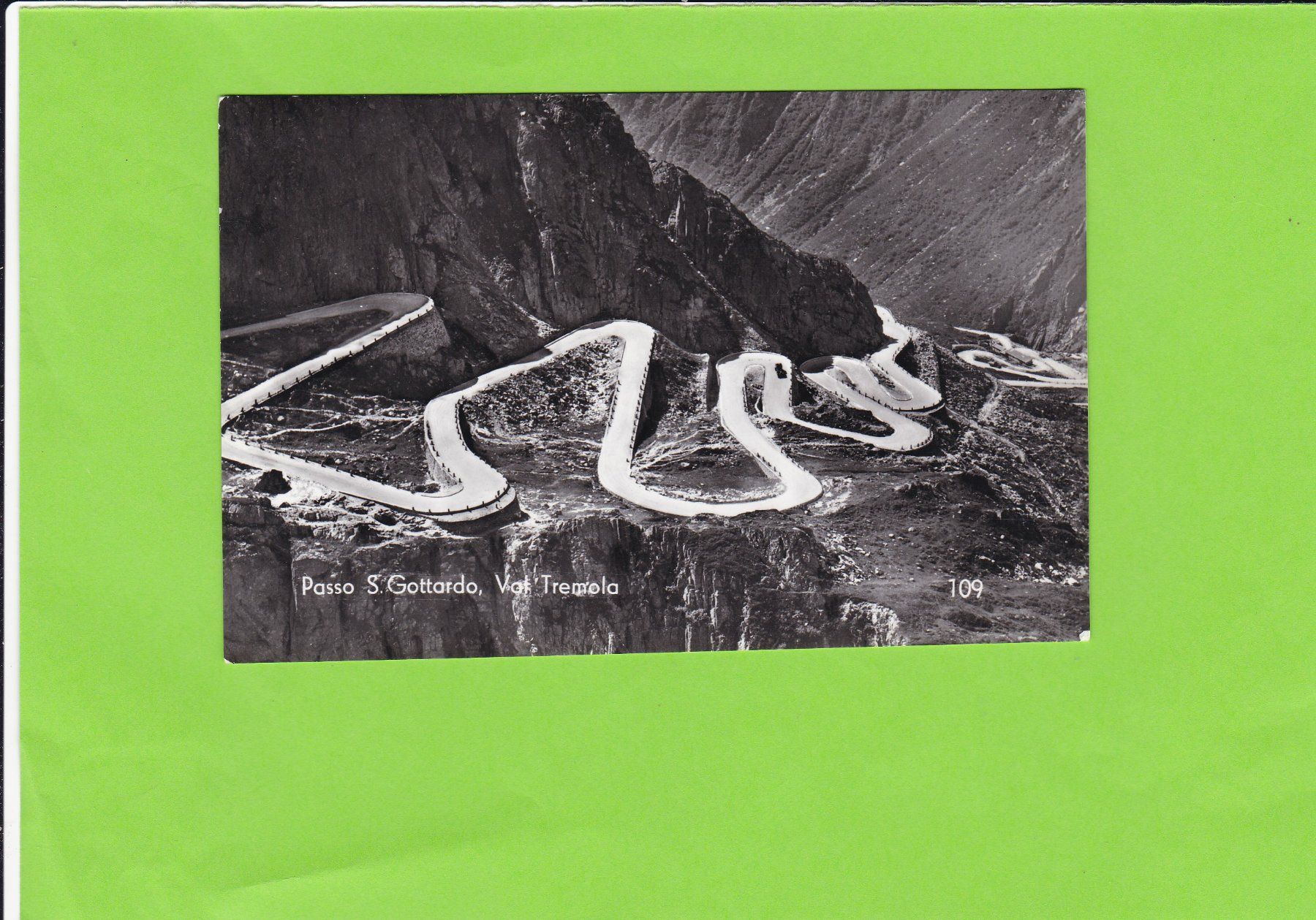 Cartoline postali: Passo San Gottardo, Val Tremola--Feldpost – Usato da St. Peterzell venduto da neckertal