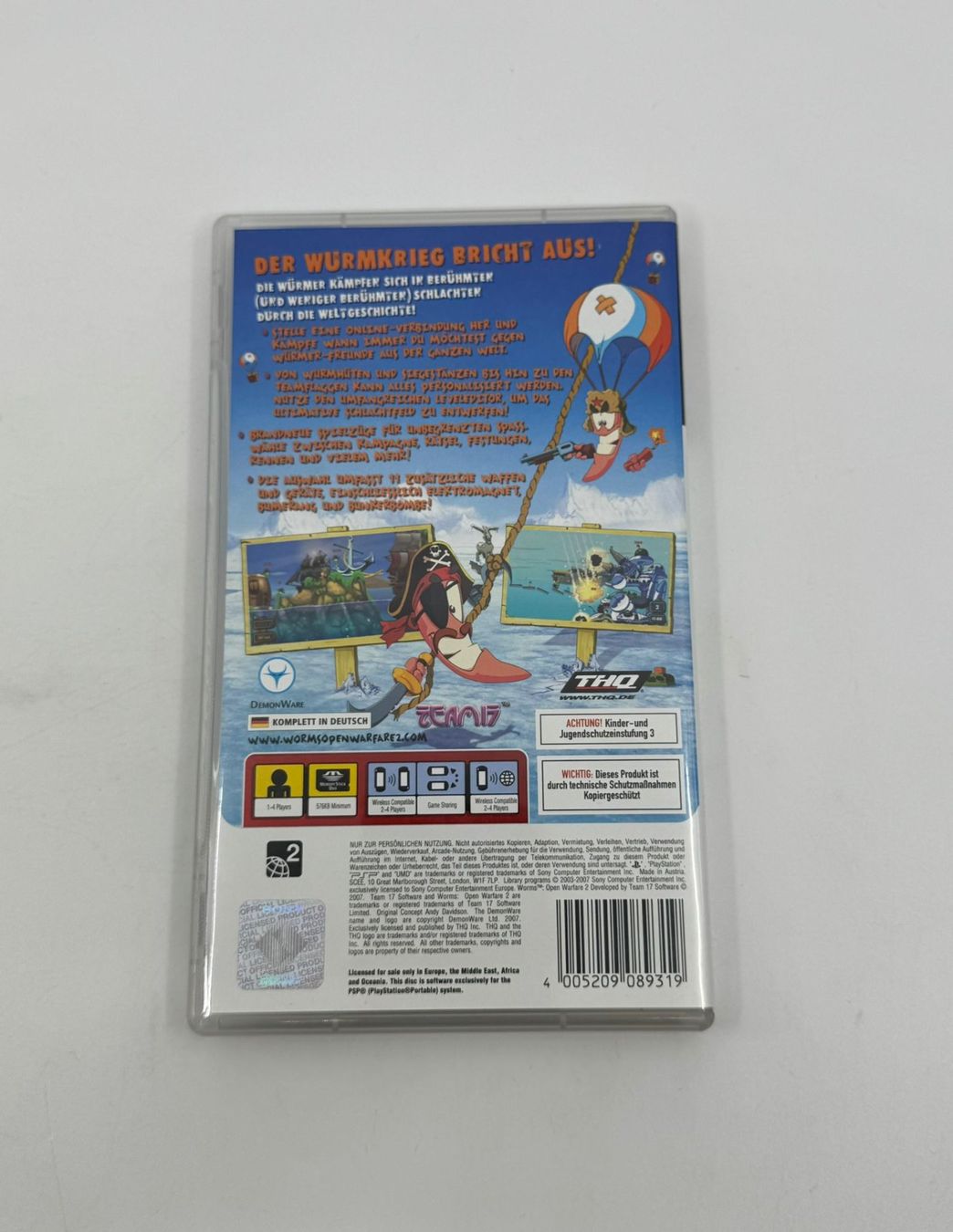 Giochi: Worms 2 Open Warfare (PSP) – Usato da Herisau venduto da Seyashop1 2