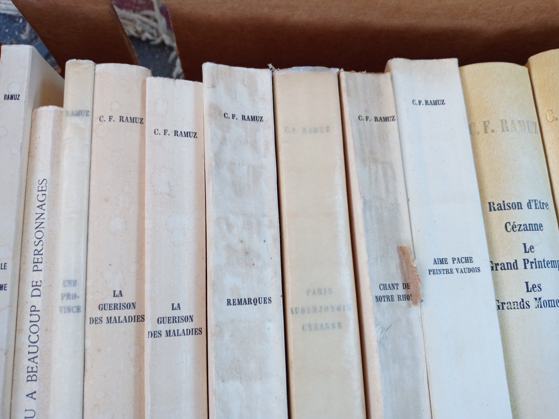 Libri: collection de livre  C.F Ramuz – Usato da Prez-vers-Siviriez venduto da Monija70 2