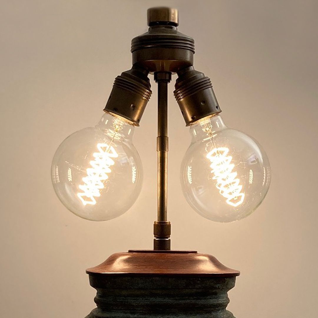 Lampen: Antike chinesische Bronze Lampe – Gebraucht aus Luzern von downtonabbey 9