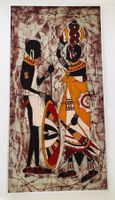 Wunderschönes Original-Batikbild