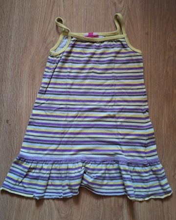 Mädchen Sommerkleid gestreift Grösse 92