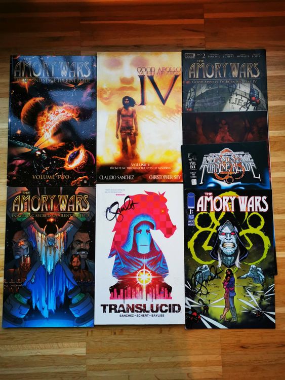 Coheed and Cambria Softcover Graphic Novels Comics (8 Stück) (Gebraucht ...