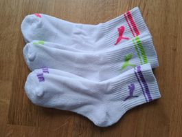 Puma Socken, Gr. 35-38, weiss, 3 Paar, Top Zustand