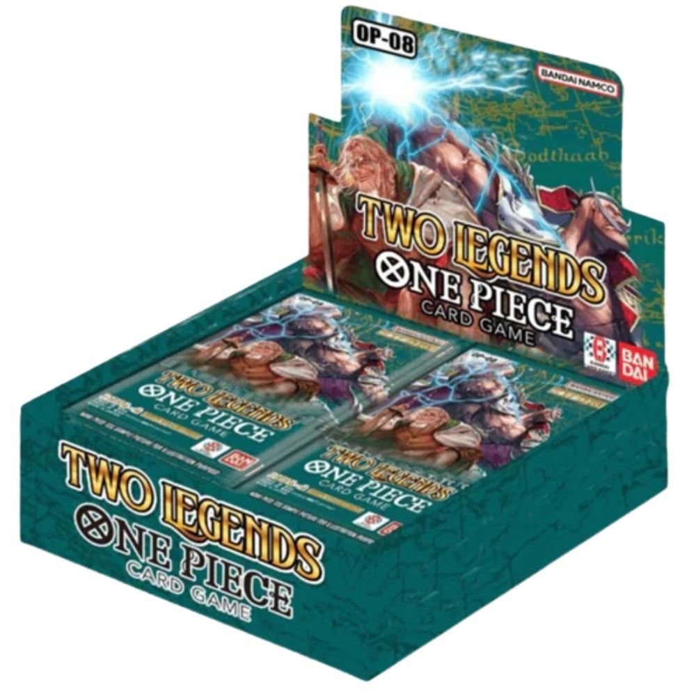 Bandai Carte collezionabili: Two Legends OP 08 Booster Box One Piece Card Game – Nuovo e nell'imballaggio originale da Genève venduto da Cardtreasure