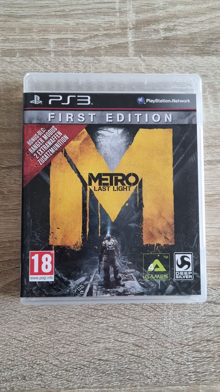 Giochi: Metro Last Light - First Edition PS3 – Usato da Hagenbuch ZH venduto da lecterr55