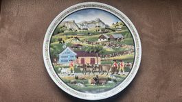 Sammelteller Langenthal 1987 - "Alpfahrt" von Dölf Mettler -