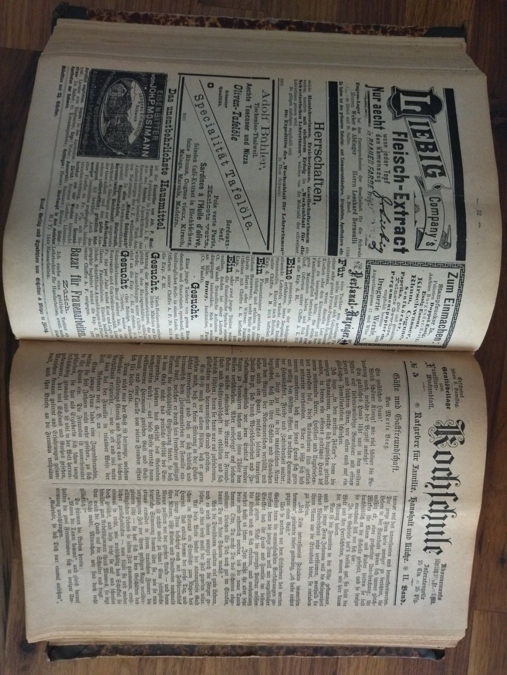 Libri: Kochbuch antik 1885 – Usato da Felben-Wellhausen venduto da bananajoe8474 3