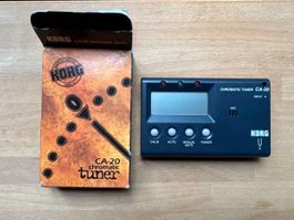 Korg CA-20 Chromatic Tuner - Great Condition for Musicians
