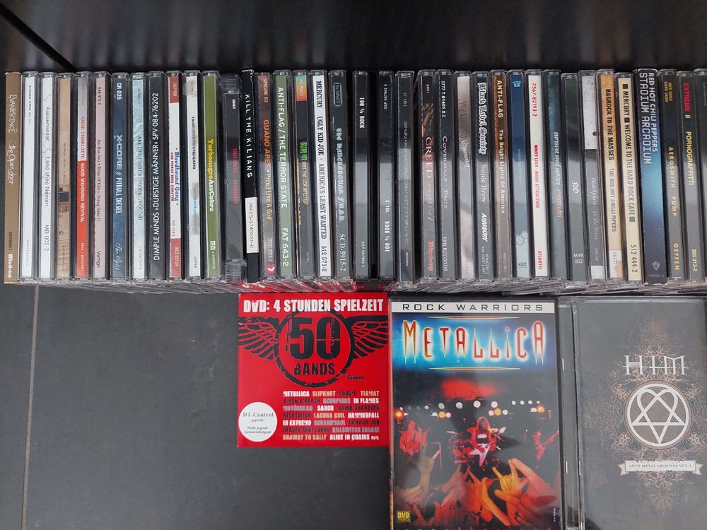 Hardrock / Heavy Metal CD Sammlung mit 140 CD's (Gebraucht) in Ried ...