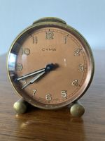 Réveil Cyma ancien, vintage, à collectionner, Suisse.