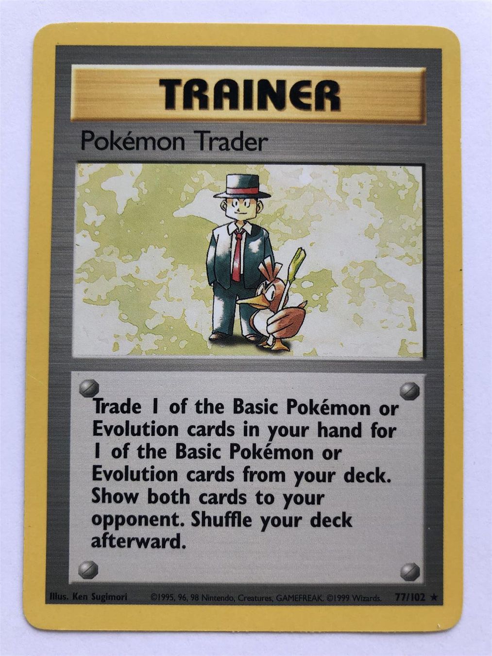 Pokémon Carte collezionabili: Pokemon Trader - Base Set - Pokemon – Usato da Nussbaumen AG venduto da Bika-Shop