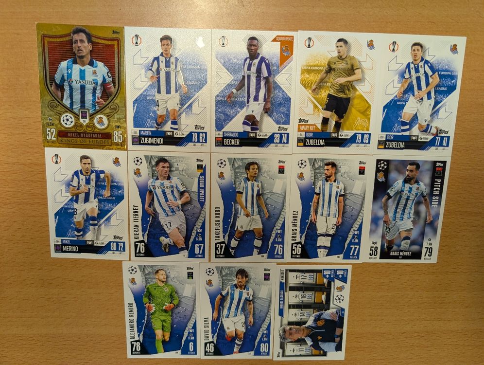 Topps Carte collezionabili: Real Sociedad Topps Match Attax Karten 🔥 – Nuovo (secondo la descrizione) da Hunzenschwil venduto da AB-Tradingcards