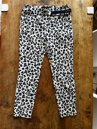 Pantalon Zara Basic imprimé léopard taille 38