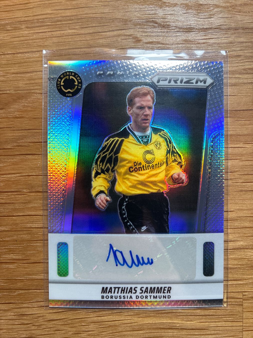 Topps Carte collezionabili: Panini Prizm Matthias Sammer BVB Autogramm /99 – Usato da Wangenried venduto da Garagara