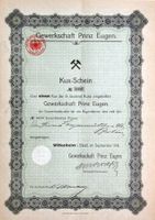 Gewerkschaft Prinz Eugen, Wittenheim - 1911