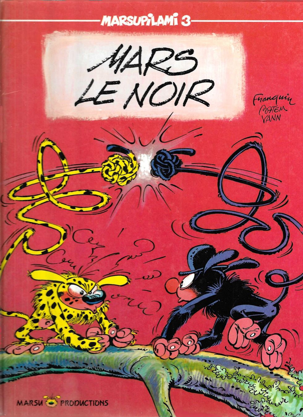 Fumetti: Marsupilami - Mars le noir - E.O. 1989 TBE++ – Usato da Savagnier venduto da Ne2065