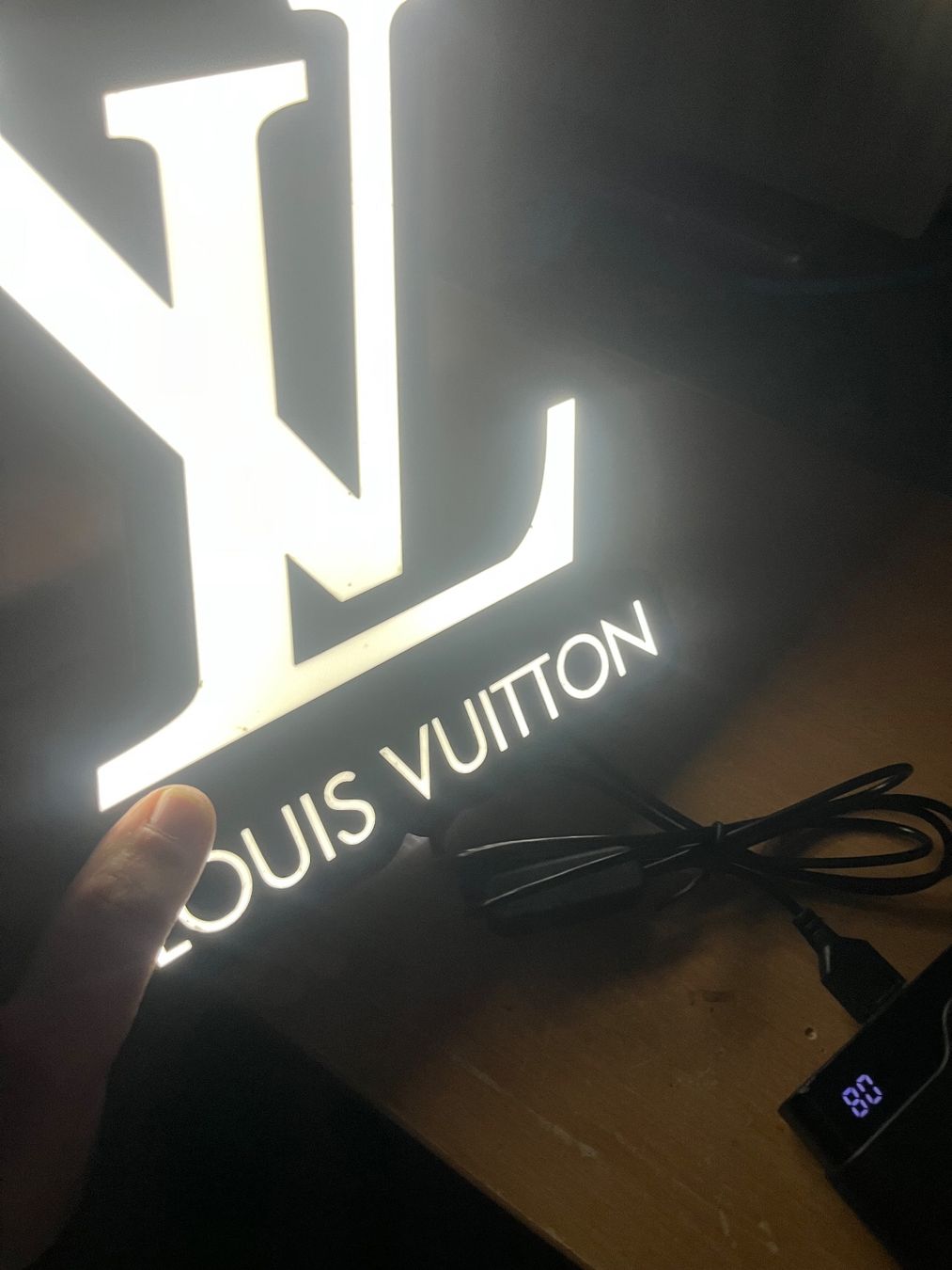 Lampade: Lampe LightBox LED design Louis Vuitton – Nuovo (secondo la descrizione) da Noville venduto da Berlusconi55