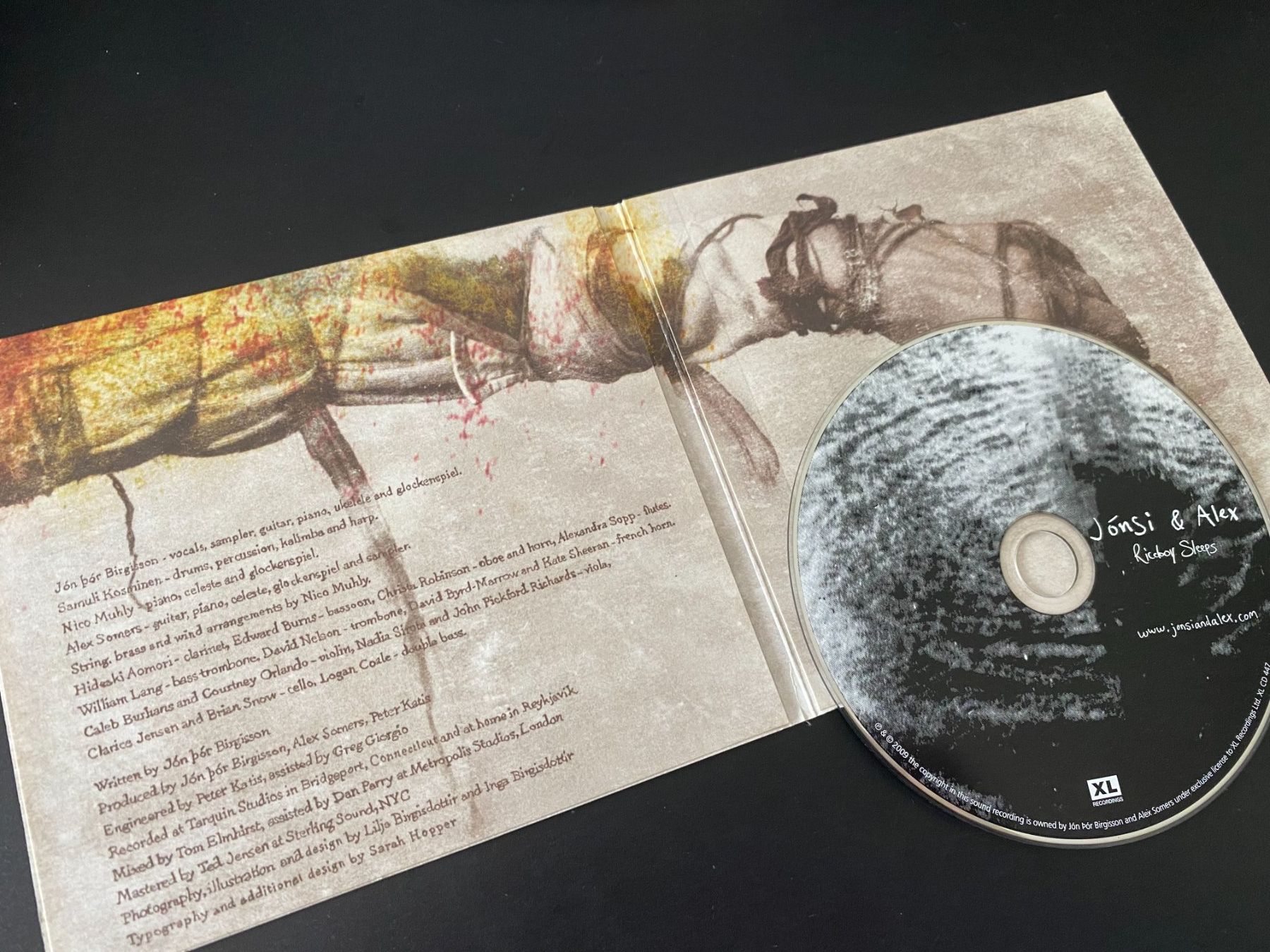 CD: CD JONSI & ALEX  Riceboy Sleeps  Jon Bor Birgisson  9 Songs – Usato da Niederrohrdorf venduto da park5 1