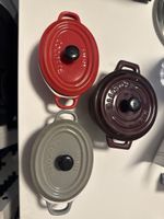 Mini cocottes  - lot de 3 couleurs d'automne