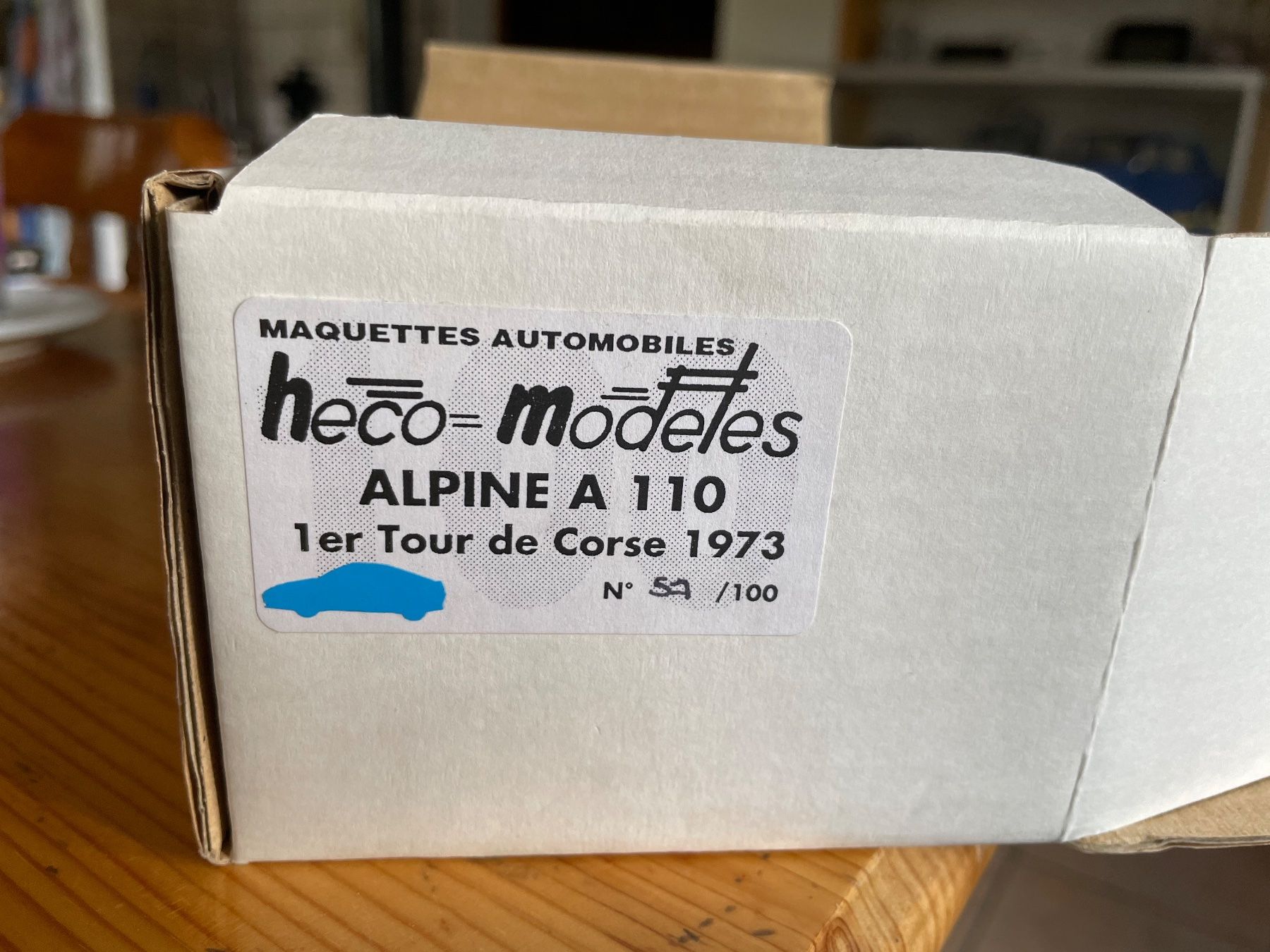 Alpine Modellini d'auto: Alpine A110 tdc 1973 Heco Modèles – Nuovo e nell'imballaggio originale da Le Châble VS venduto da Dudu57 7