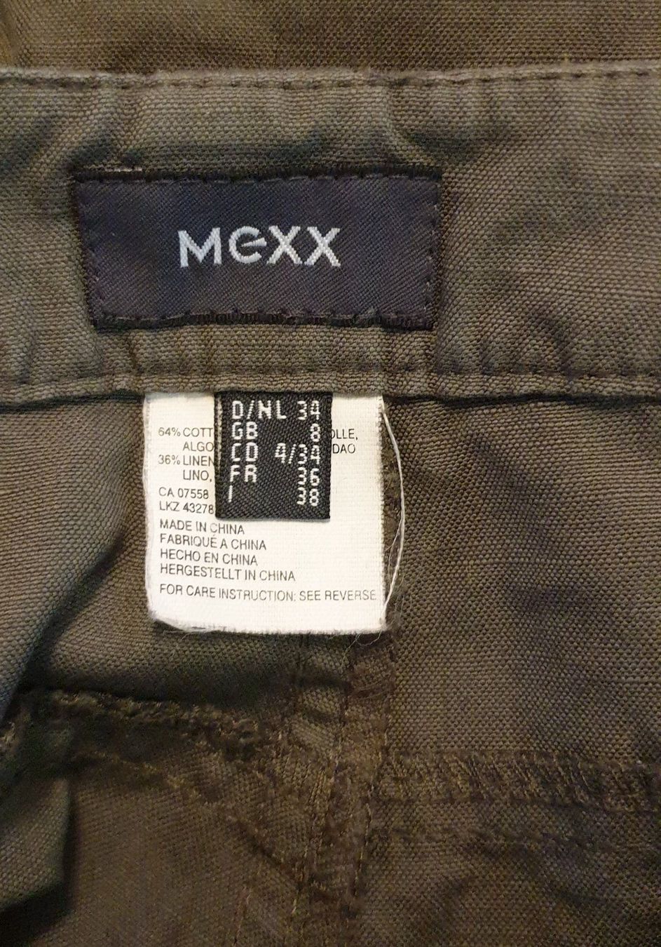 Mexx Pantaloni: MEXX edle Hosen mit Leinen Gr. 34 – Usato da Füllinsdorf venduto da Sternenblick19 2