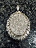 Medaillon - Sterling Silber - Victorian - England um 1880