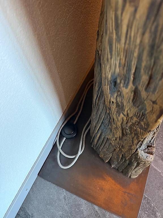 Lampes: Olivenbaum-Stehlampe – D'occasion à Unteriberg par wg52 3