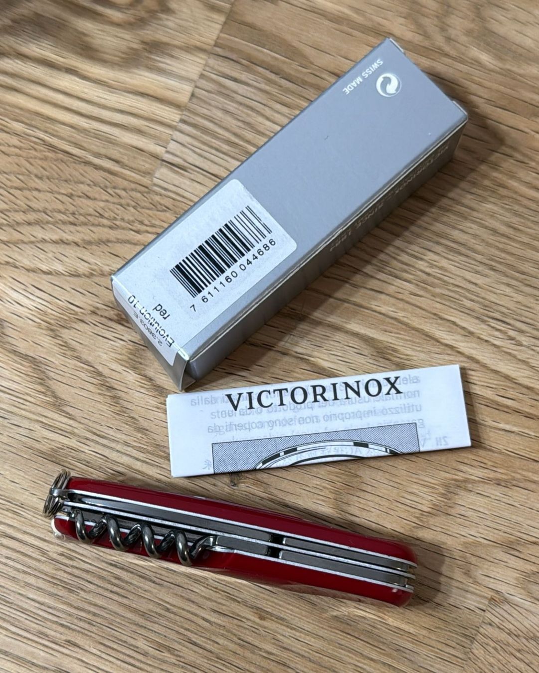 Victorinox Coltelli tascabile: VICTORINOX SACKMESSER EVOLUTION 10 RED – Nuovo e nell'imballaggio originale da Zürich venduto da Frei-Occasionen 1