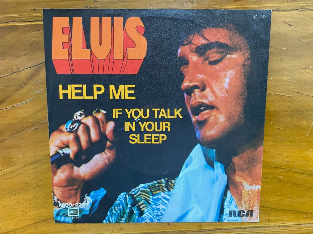 ELVIS PRESLEY HELP ME APBO-0280 GERMANY (Gebraucht) in Roche VD für CHF ...
