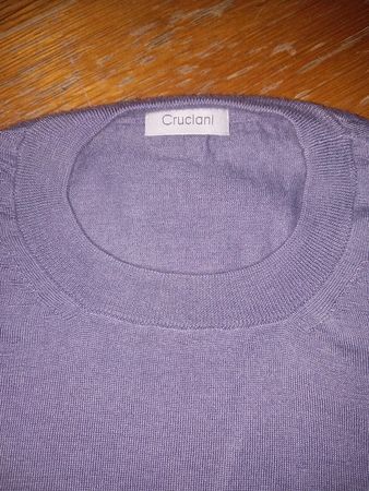 Neuer Pullover Cruciani Feinste Kaschmir Seide 52 XL Luxus