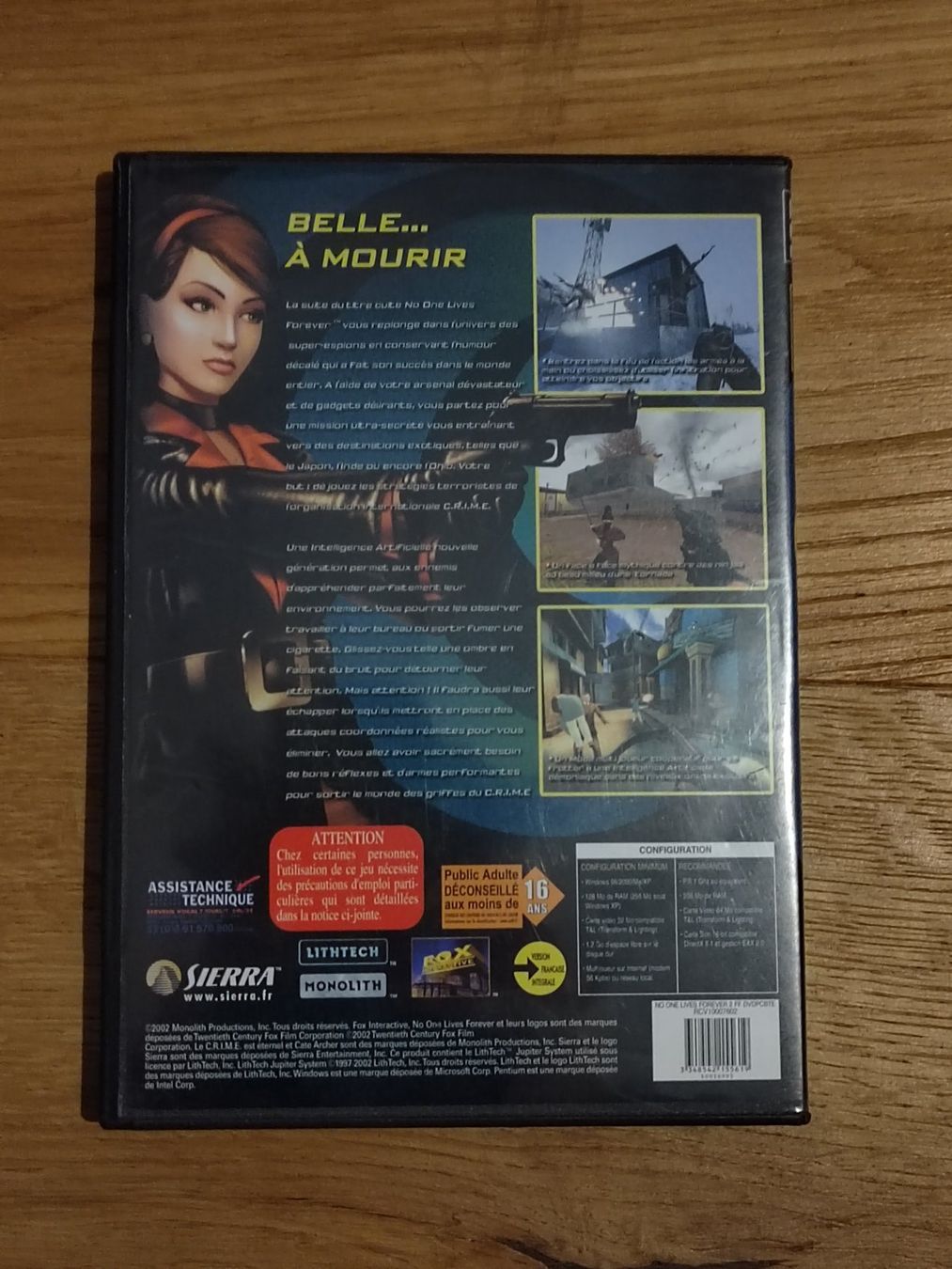Spiele: No one lives forever 2 PC 2002 FR – Gebraucht aus Fribourg von Nooky 1