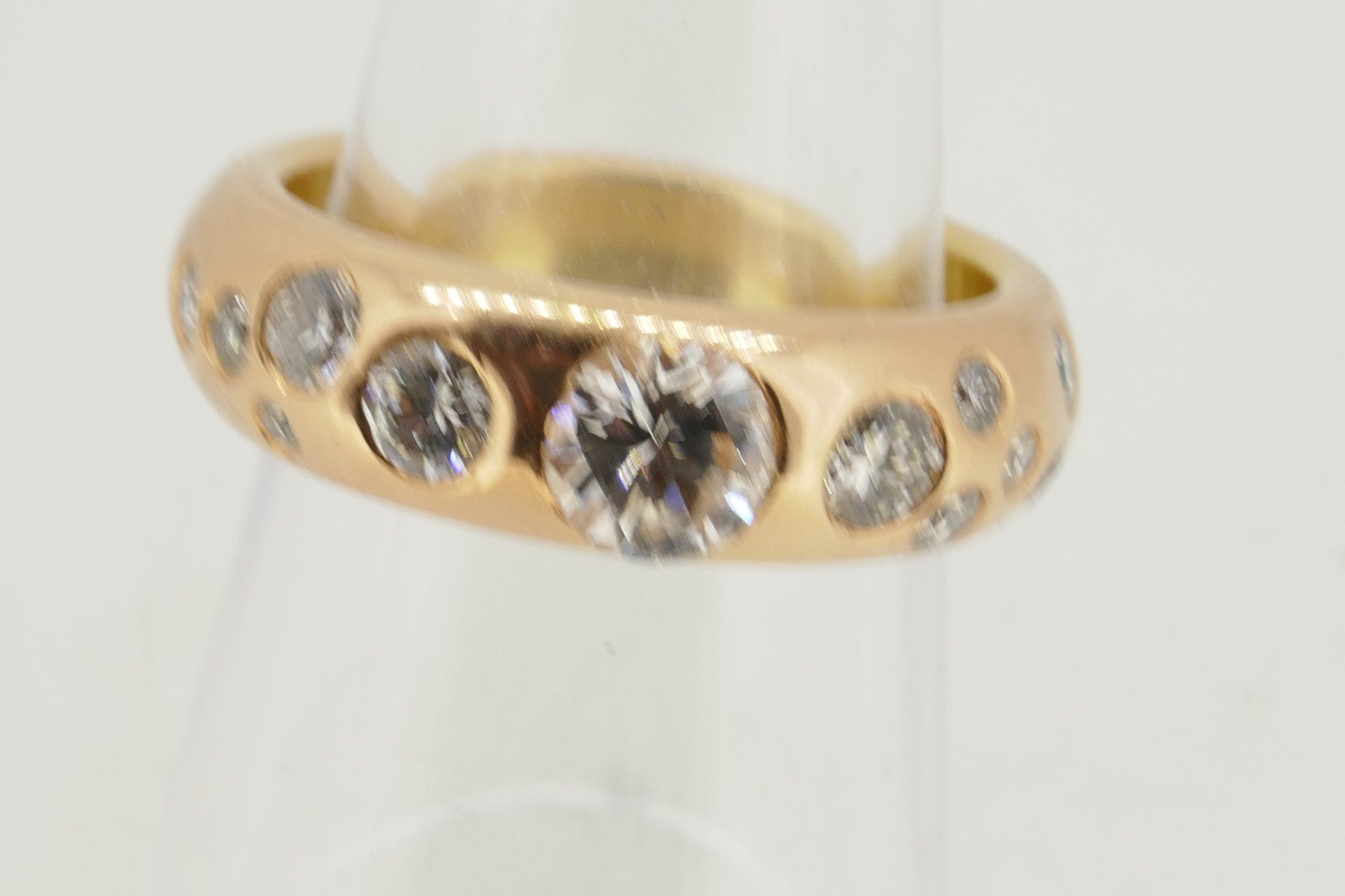 Ringe: edler Brillant Ring 18 Karat 12,4 gr. Ringgröße 55 – Gebraucht aus Schaffhausen von swisswatches-andmore 1