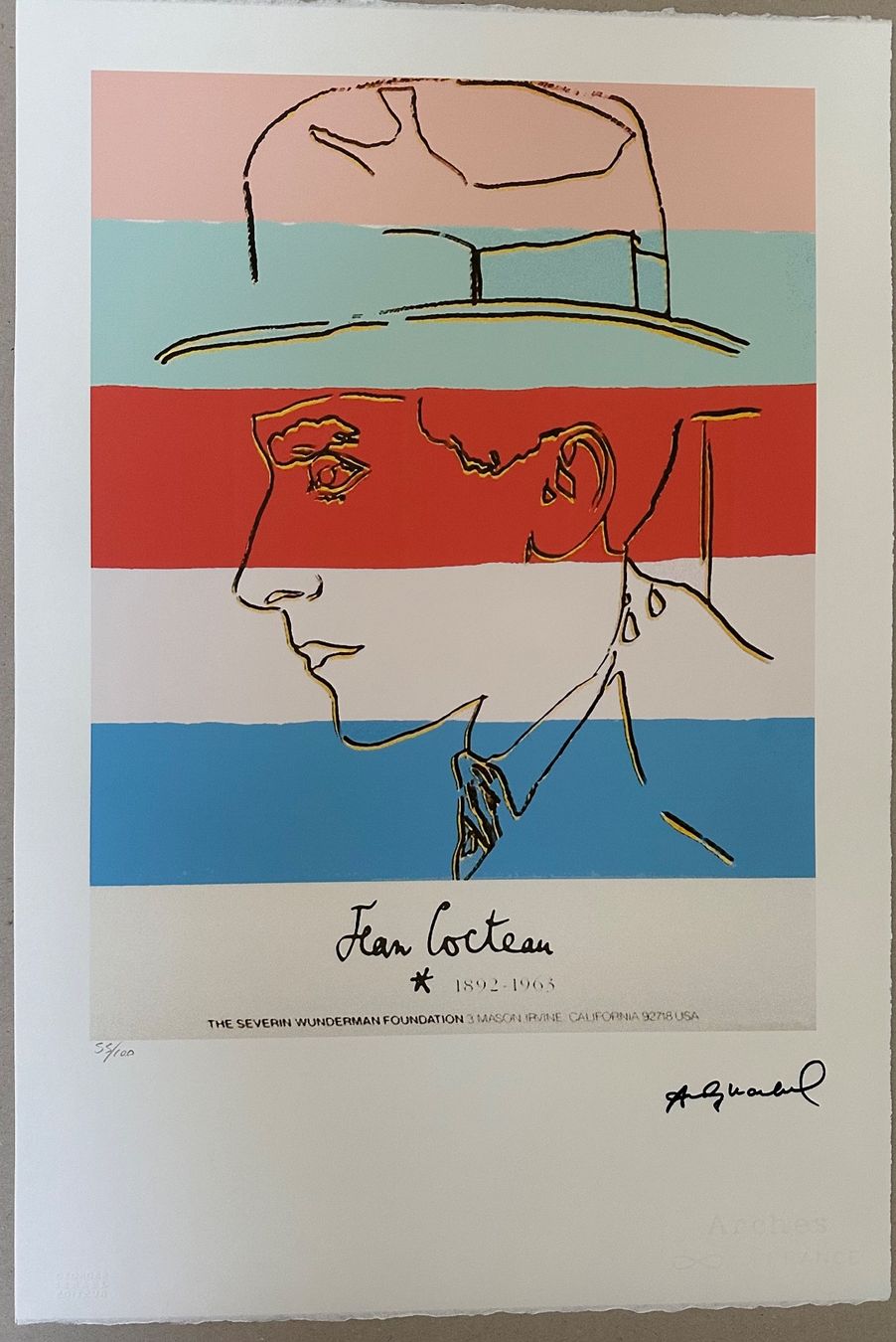 Foto & Immagini: Andy Warhol: Cocteau, POP ART 55/100 – Nuovo (secondo la descrizione) da Meilen venduto da Smgdesign