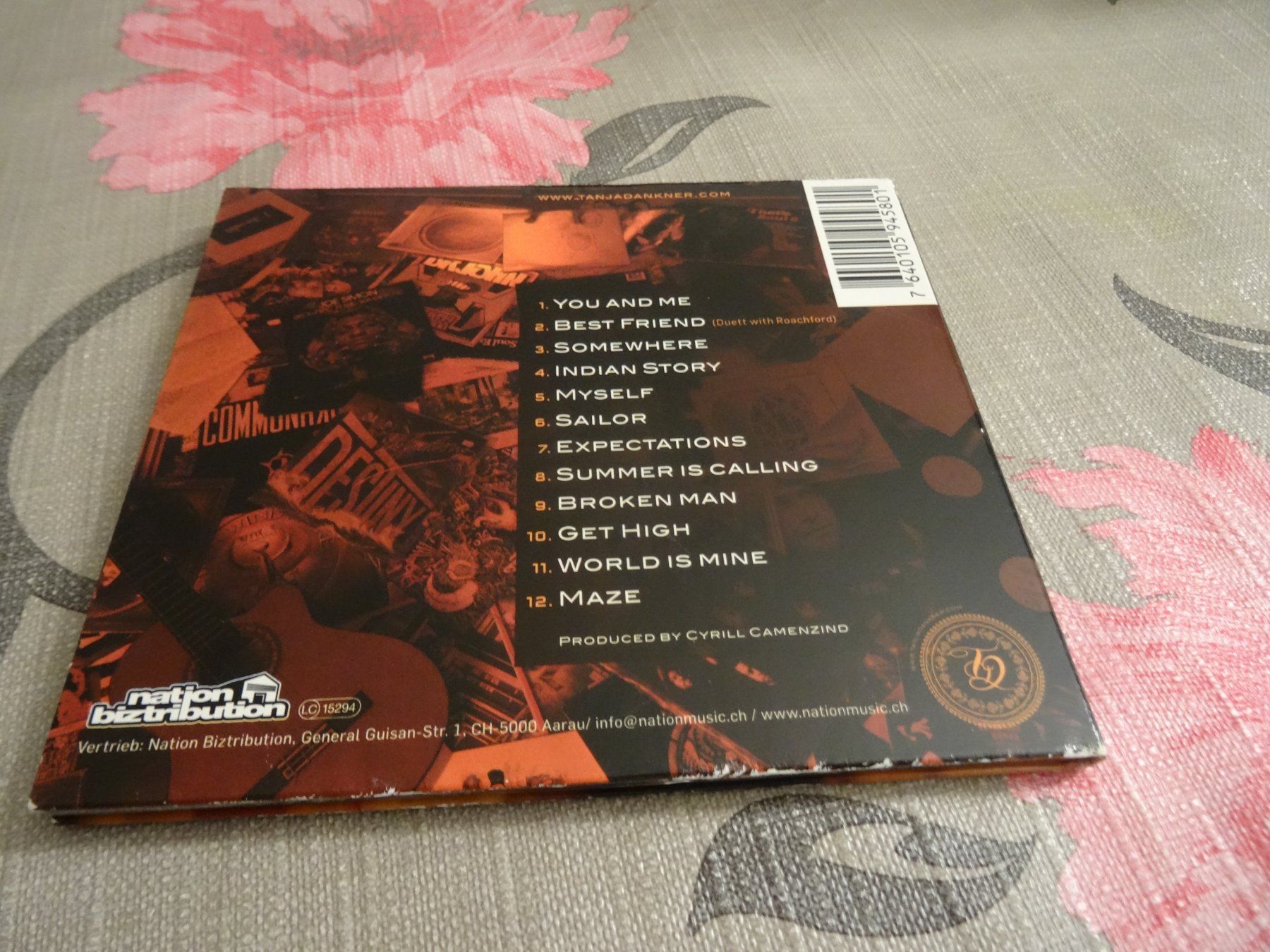 CD: Tanja Dankner  Somewhere CD – Usato da Olten venduto da Disc-Ausverkauf 1