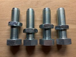 4x HOHLSCHRAUBE M24 - Gew.-L=85mm iD=17mm