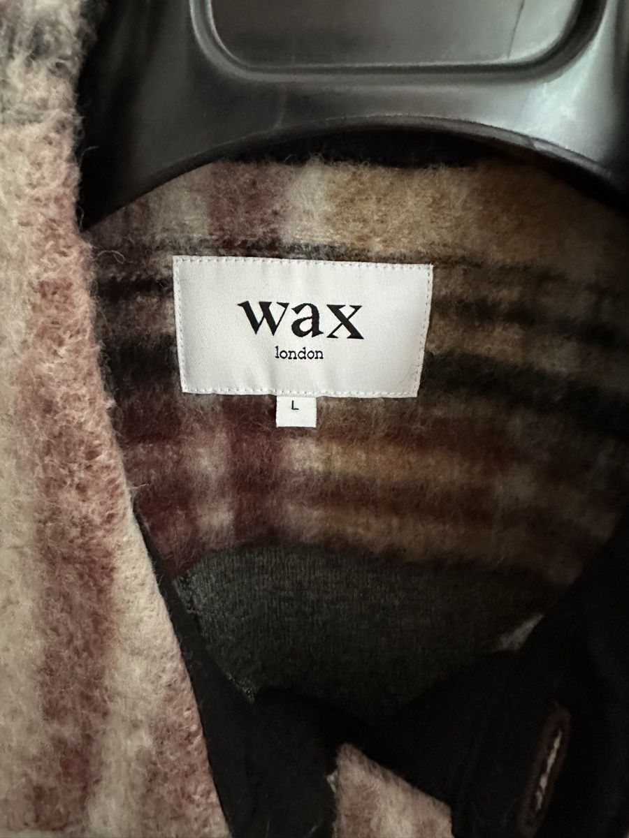 Vestes: Natural And Multicolour Check Wool Overshirt  – Neuf (Voir description) à Schlieren par James1010 2