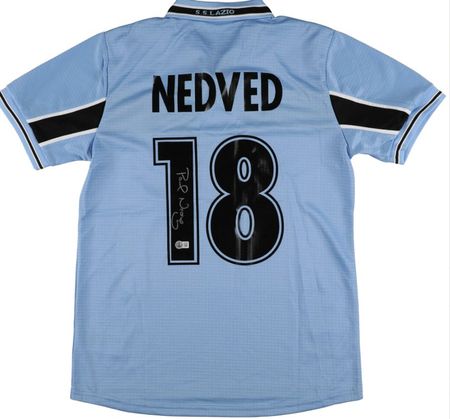 Pavel Nedved Signed Jersey - Beckett