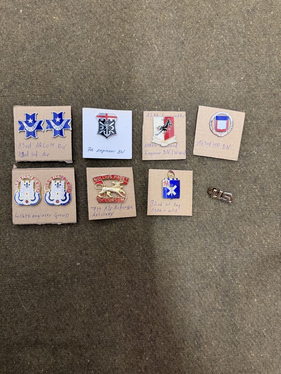 US Army Uniformi: Lot Crest DUI US Army  – Nuovo (secondo la descrizione) da Lucens venduto da AleG19