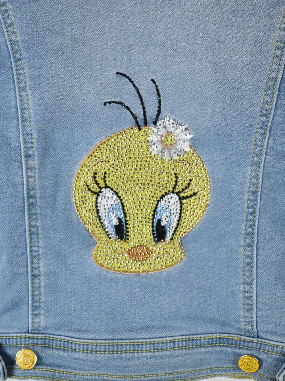 Monnalisa Giacche & Cappotti: Monnalisa Jeansjacke Gr.110 – Nuovo (secondo la descrizione) da Nürensdorf venduto da 2ND_STORY 6