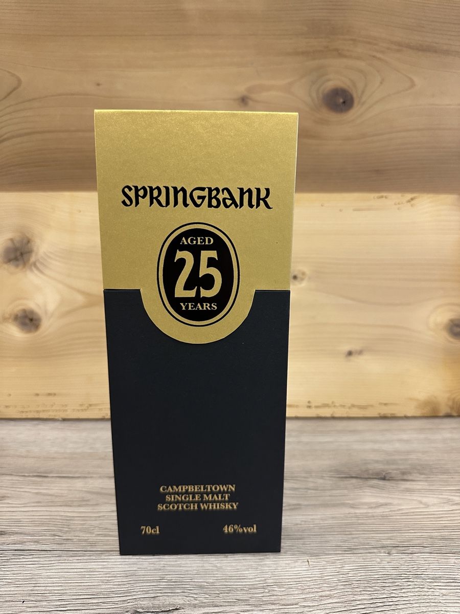 Springbank Spirituosen: Springbank 25 – Neu und originalverpackt aus Gossau SG von Tinu1972.