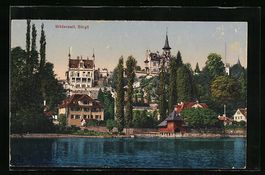 AK Wädenswil, Bürgli, Uferanlagen