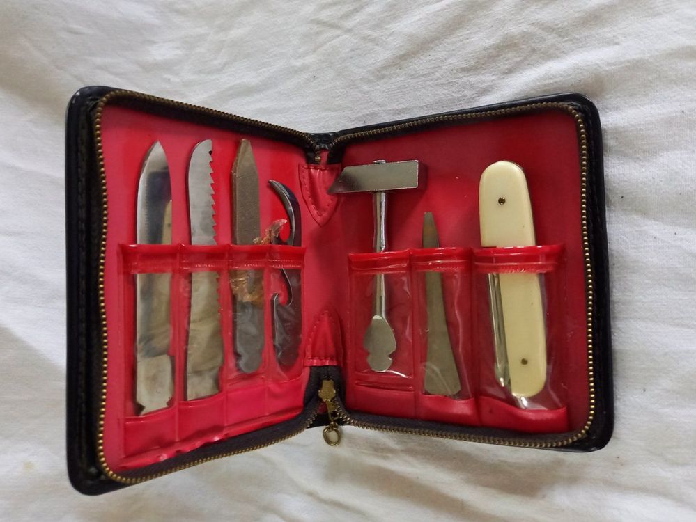 MAFAC POCHETTE TROUSSE À OUTILS VÉLO 1970's MAFAC avec outils