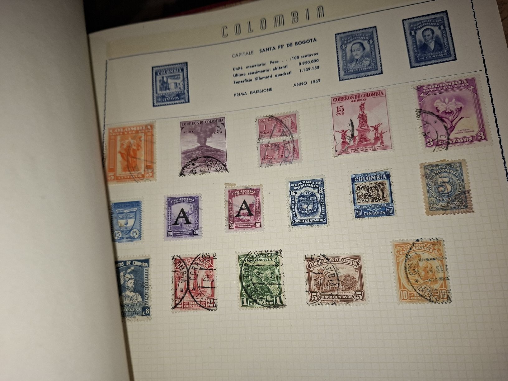 Tutti i francobolli: Album div. Länder 50S – Usato da Balgach venduto da SIMEON27 7